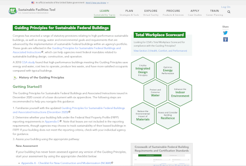 Explore possible sustainable building systems upgrades, including the latest technologies