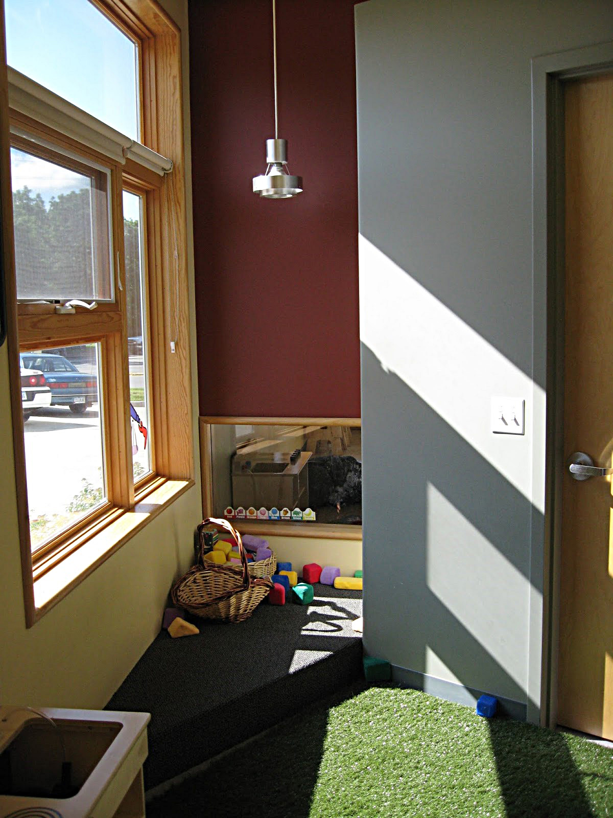 Windows in Child Care Center