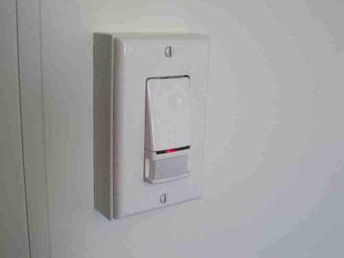 Install occupancy sensors to control interior lighting